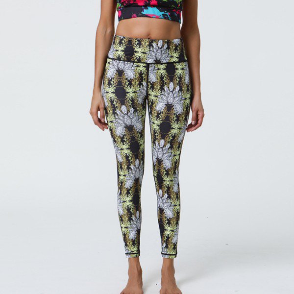 KZ1397 custom yoga pants E Breathable Fitness Yoga Leggings