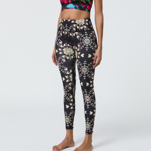 KZ1397 custom yoga pants Breathable Fitness Yoga Leggings