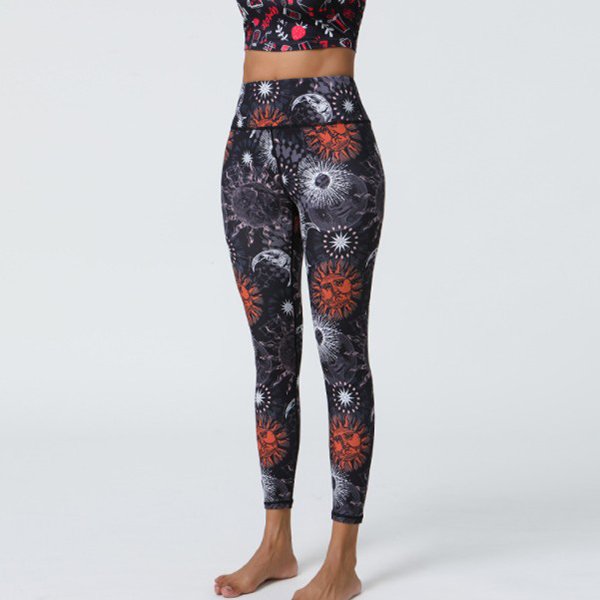 KZ1402 women yoga pants A Breathable Fitness Yoga Leggings