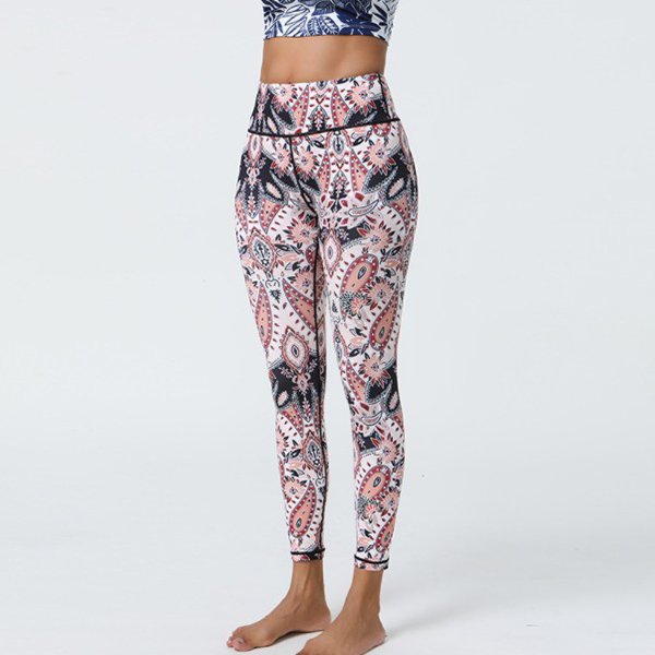 KZ1402 women yoga pants D Breathable Fitness Yoga Leggings