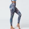 KZ1402 women yoga pants H Breathable Fitness Yoga Leggings