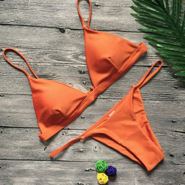 YY5581T yellow bikini set