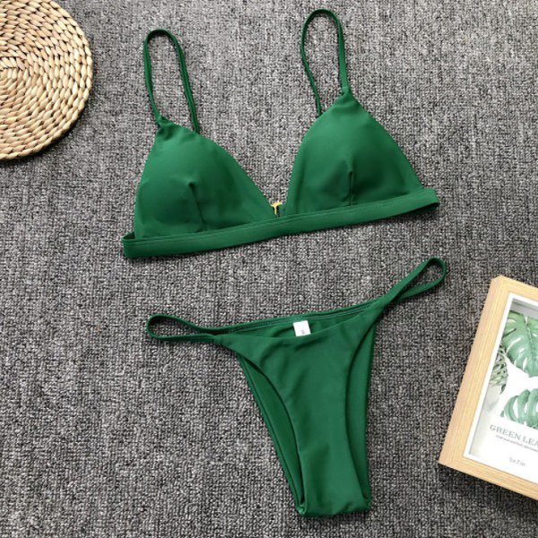 YY5581z6 yellow bikini set