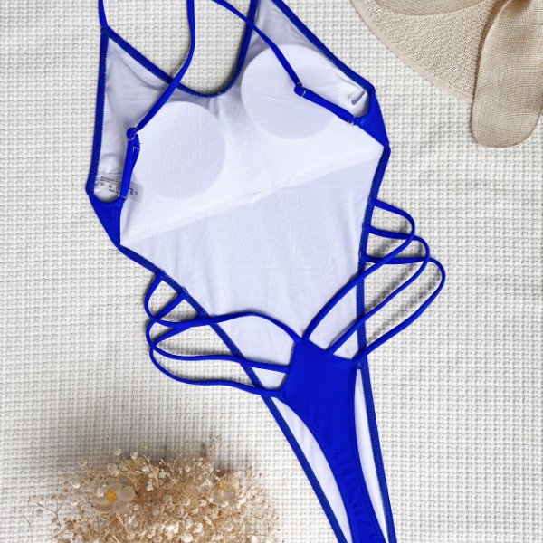 YY5958 Z10 Black One Piece Swimsuit