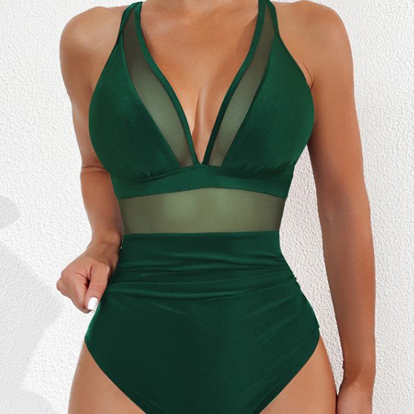 YY6047 MESH SWIMWEAR n Bikini Swimwear