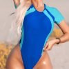 YY6078 BIKINI YY6078 BIKINI Solid Sports Swimsuit