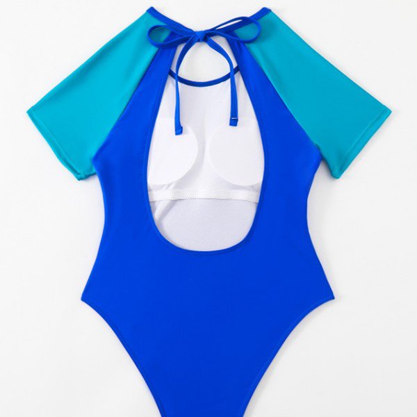 YY6078 BIKINI C YY6078 BIKINI C Solid Sports Swimsuit