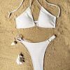YY6084 BIKINI B Clear Strap Bikini
