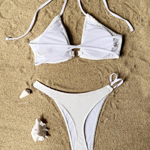 YY6084 BIKINI C Clear Strap Bikini