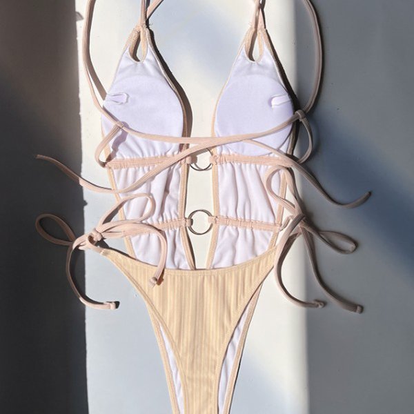 YY6097 SWIMSUIT D Wholesale Period Bathers Swimwear