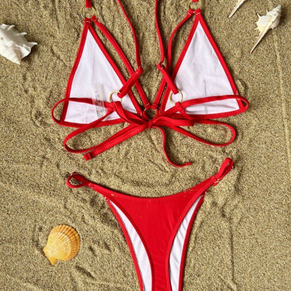 YY6098 BIKINI C Heart Ring Sexy Bikini Set
