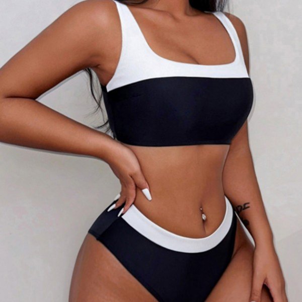 YY6107 Custom Print Pattern Bikini Set