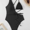 YY6110.jpgB Back lace-up tie closure swimsuit