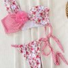 YY6120.jpgA 3D Flower Beachwear Bathing Suits