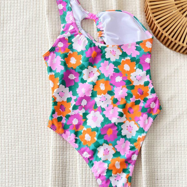 YY6056 SWIMSUIT C Braided Straps Swimsuit