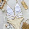 YY6057 SWIMSUIT C Cross Strap Swimsuit
