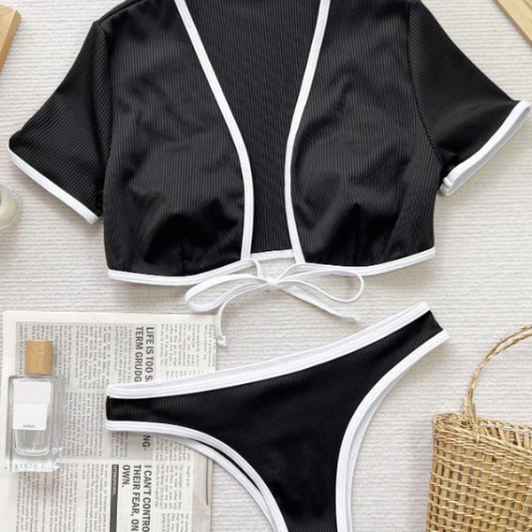 YY6058 BEACHWEAR B YY6058 BEACHWEAR B Front Cut-Out Bikini