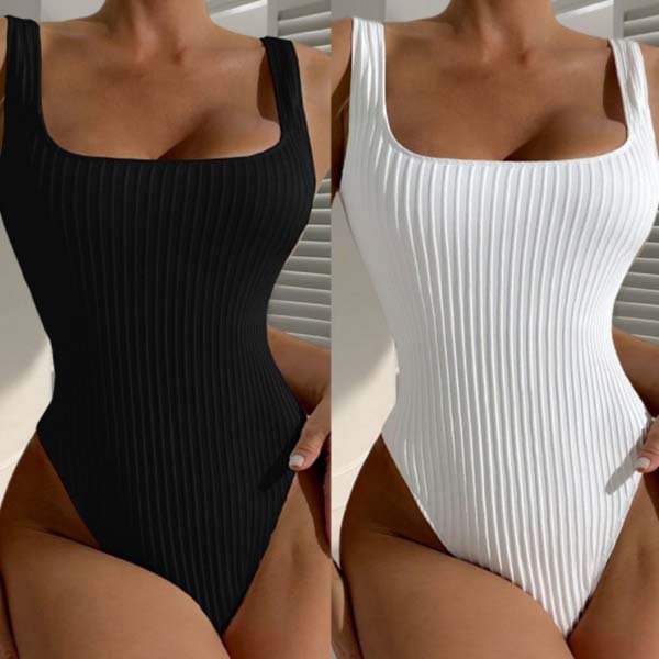 YY6104 Solid Color Beachwear