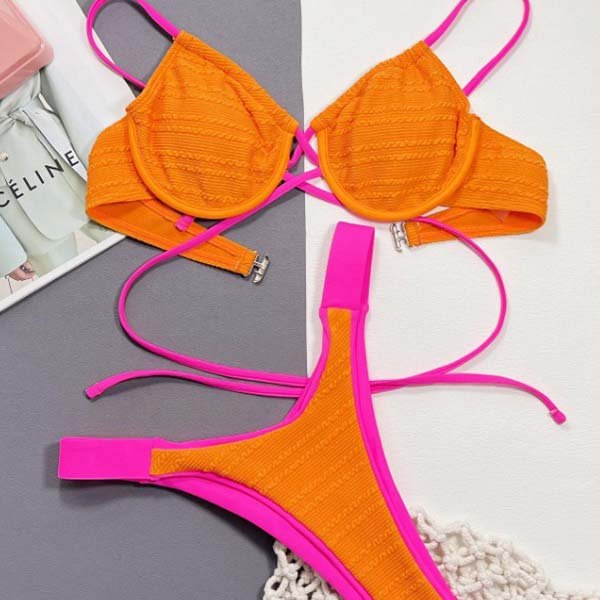 YY6130 BIKINI.jpgA Women's Swimwear Beachwear Set