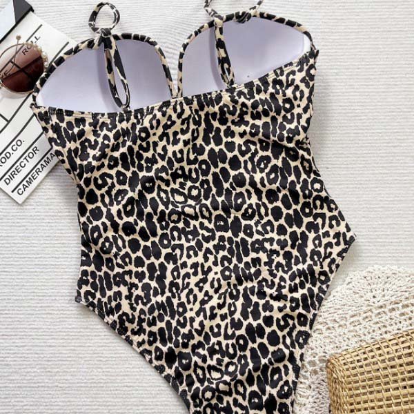 alicia fox bikini Print Striped Swimwear