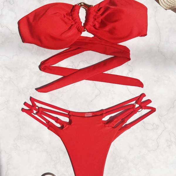 amanda figueroa bikini Bikini And Pants Set