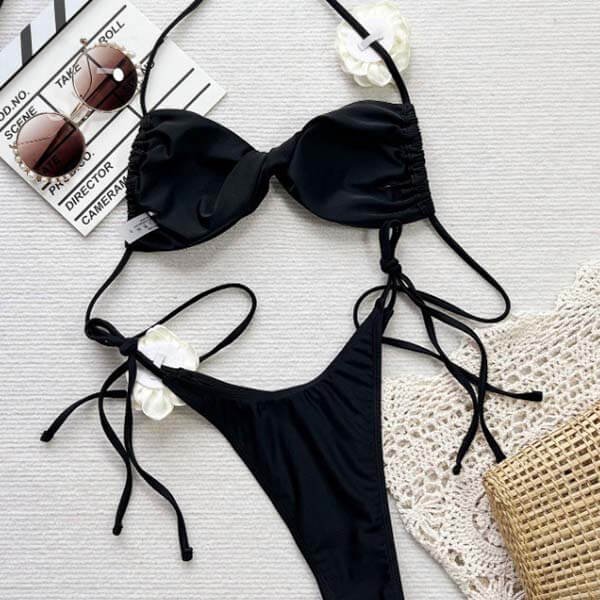 BIKINI BOTTOM Flower Power Bikini