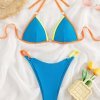 bikini baristas Blue And Orange Bikini