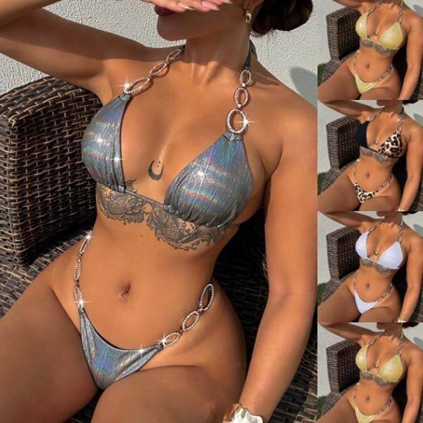 bikini models bikini models Chain Bikini Bottom