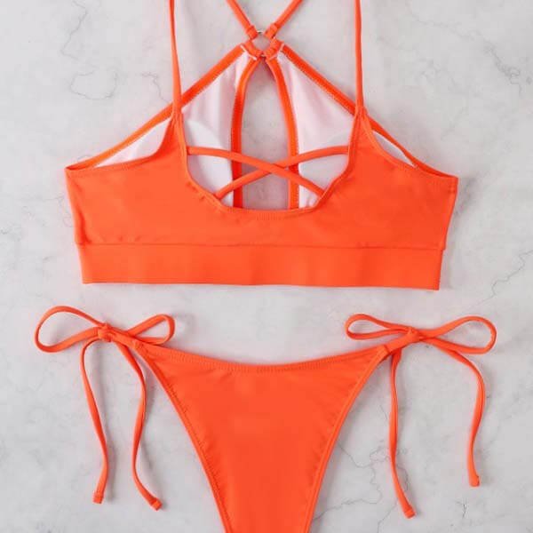 hot bikini pics Cross front bikini