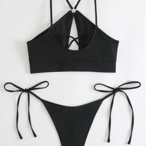 micro bikini pics Cross front bikini