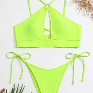 micro bikini pictures Cross front bikini