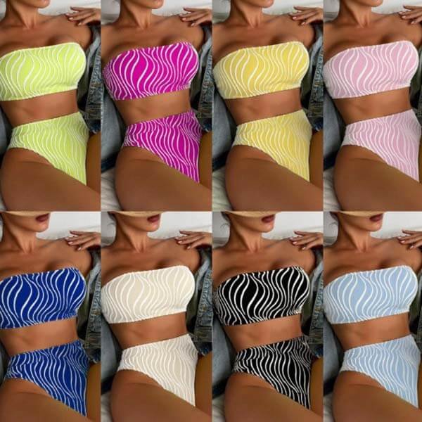 sexy on bikini Black Bikini Strapless