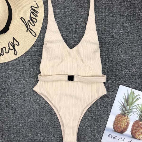 bikini for teens Belted One Piece Swimwear