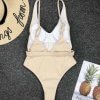 bikini sales Belted One Piece Swimwear