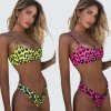 bikini women Leopard Print Bikini Pink