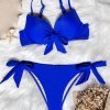 see through bikini Bowknot Bikini