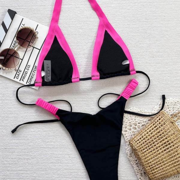 YY6185 C Neon Bikini Pink