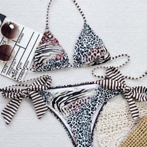 YY6188A White string bikini