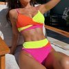 Ladies yellow bikini