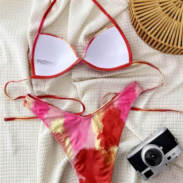 YY6194C Clear Strap Bikini