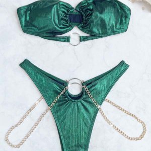 YY6198A bright blue bikini