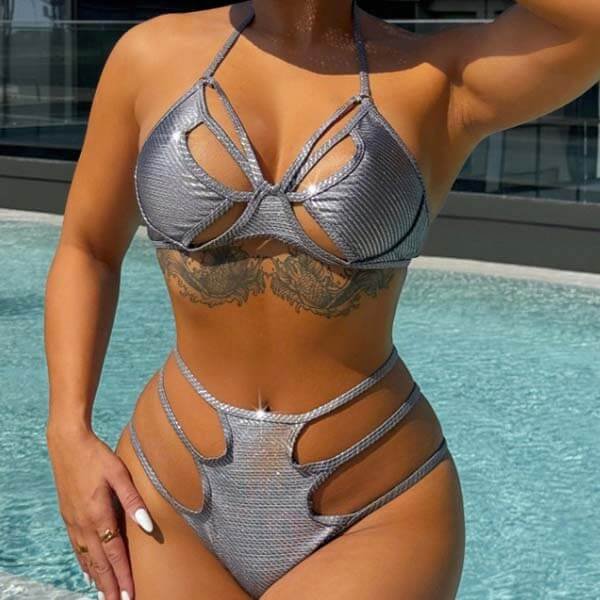 YY6209 Bikini shiny