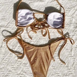 YY6211C Metallic Bikini