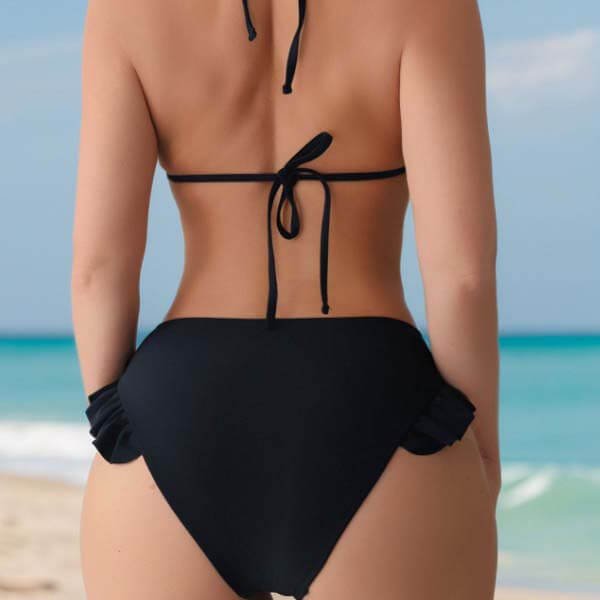 YY6219A Black Micro Bikini
