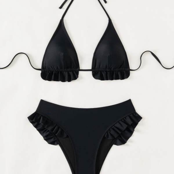 YY6219B Black Micro Bikini