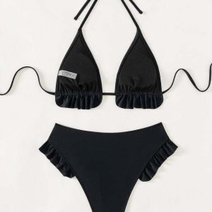YY6219C Black Micro Bikini